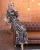 Import 2020 Hot Sale Womens Fashion Printed Muslim Dress Long Sleeve Islamic Clothing from China