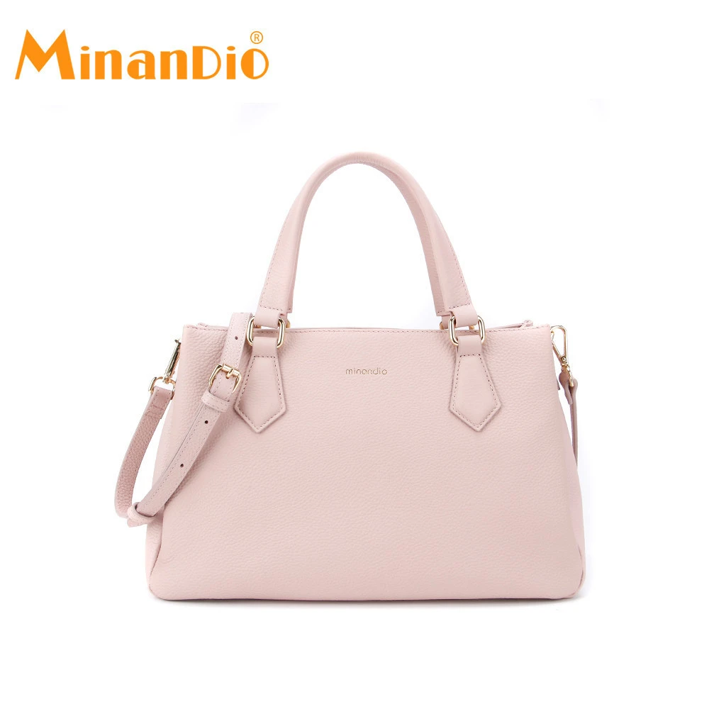 2020 Hot selling customized lady shoulder bag casual tote handbags for women genuine leather