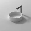 2020 latest new modern design artifical stone basin in white grey black color available