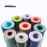 2020 MINNEE THE BEST COLORS OF THE YEAR Wholesale high quality custom yoga set Anti slip eco friendly tpe yoga mats