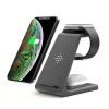 2020 New Arrivals Qi 15W Fast Wireless Charger For iPhone 3 in 1 wireless charger station
