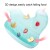 Import 2020 New Hot Sale  FDA Approved Baby Waterproof Bibs Printed Rubber Silicone Baby Bib With Pocket from China