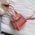 Import 2020 Summer Stone Pattern PU Leather Small Shoulder Bag Mini Handbag Women from China