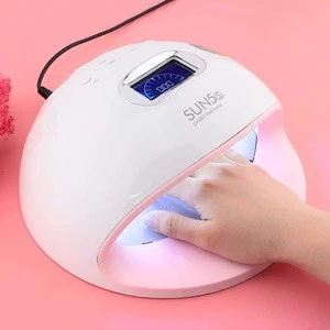 2020 Trending Personal Beauty Care Tools Double Hand Led UV Gel Nail Lamp Nail Gel Polish Dryer 72W