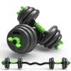 2021 Fitness Gym Equipment Manufacturer straight+EZ Bar adjustable dumbbell 40kg And Barbell Set Adjustable