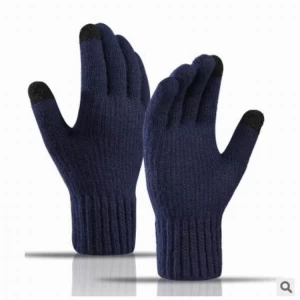 2021 hot sale daily Amazon Winter touch screen gloves winter thermal women gloves Stretch Knitted Wool Gloves