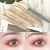 Import 2021 new arrivals waterproof glitter color magic eyeliner private label adhesive eyeliner glue pen for 3d mink eyelashes from China