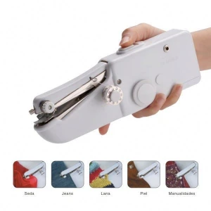 2021 Portable Handy Mini Sewing Machines Stitch Sew Needlework Cordless Clothes Fabrics Electric Sewing Machine For Household