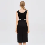 2021 wholesale Slim elegant socialite party dress Work Office Dresses Business Formal Sheath Women Dresses