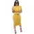 Import 2021 women summer clothes shoulder pad maxi dresses 2 piece set sleeveless crop tops casual bodycon long dress girls T-shirt from China