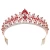 Import 2022 New Metal Headband Crown with Comb Mermaid Tiara Weeding Pearls Rhinestone Bridal Tiara Crown from China