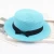 Import 2022 Summer hats women beach sun protection straw fedora hat from China