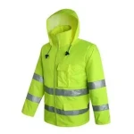 2023 Wholesale High Quality Different Color Rain Ponchos Waterproof Reflective Raincoat