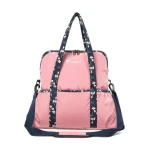 2024 Waterproof Stylish Baby Diaper Bag Mat Custom Logo Polyester Portable Outdoor Travel Going Mummy Tote Bag