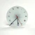 Import 20cm 30cm dia Sublimation Coated Glass Wall Clock,photo frame wall clock price from China