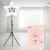 Import 20inch 45W star shape Ring Light With tripod Stand Kit Camera Photography Video Recording 3000-5500K ring light with LCD screen from China
