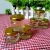 Import 20ml 25ml 30ml 35ml 1oz round honey/jam glass jar with 43mm twist off lid from China