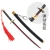Import 22cm 9 Color Alloy scabbard Sword Katana Model Keychains With Sword Stand for The Fans of Anime Roronoa Zoro Naruto as Gift from China