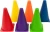 Import 23*14cm Plastic Sport Training Traffic Cone (Set of 12 or 24)- Five colors from China