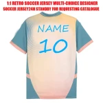 2425 Automatic Cutting Quick Dry Cheap Wholesale Childrens Football Jersey Kids Away Breathable Soccer Uniforms
