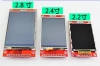 2.8 inch TFT LCD Module with Touch screen panel ILI9341 Drive IC 240(RGB)*320 SPI Interface (9 IO)
