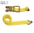 Import 2inch 3m Heavy duty Wide Aluminum handle Ratchet Tie Down Strap with double J hooks from China