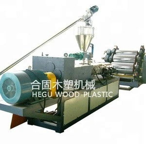 2mm -15mm thickness PP PE WPC plate production line manufacture price good quality machine