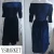 Import 3 Color Womens Ladies Velvet Fabric Hight Waist Casual Dresses Mid Calf Half Sleeve Slash Neck Sexy Party Dress ELH0328 from China