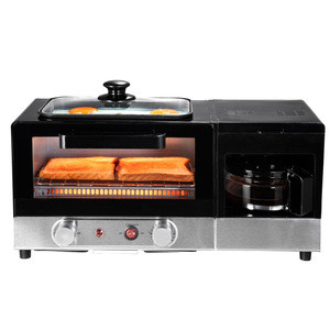 3 in 1 Breakfast maker Electric Heater Toaster Oven 10L and kettle coffee maker