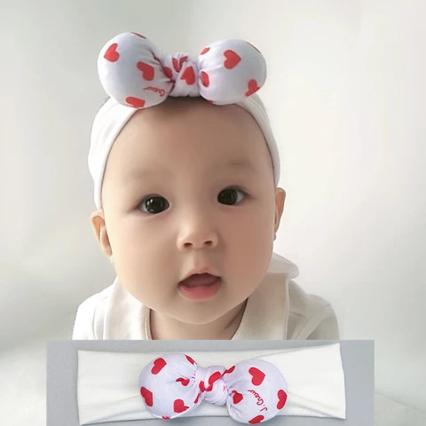 3-pack of baby Headband Korean version rabbit ears princess hair accessories girl baby 0-24 months baby headwear