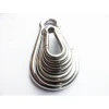 304 stainless steel carabiner clip heavy duty stainless steel snap hook for camping fishing hiking traveling
