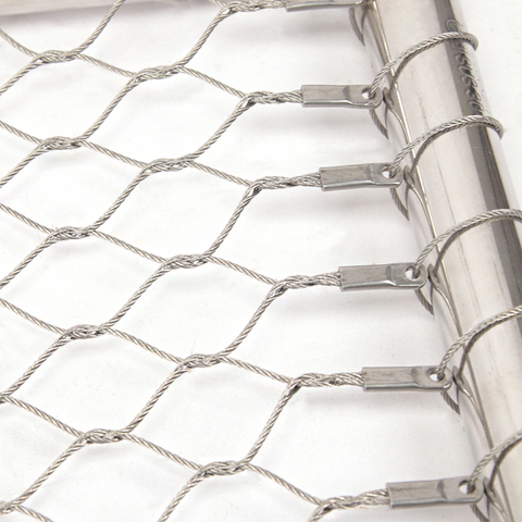 Buy 316 Ss Wire Rope Cable Zoo Protecting Stainless Steel Wire Rope Net ...
