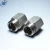 Import 316 stainless steel hexagon quick lock female thread cnc turning parts from China