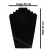 Import 32x22CM Black Velvet Jewelry Display for Necklaces from Hong Kong