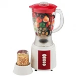 350W 1.5L Plastic Jar Glass Jar 2 In 1 3 Speeds Manual Blender Table Blender Juicer Blender