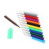 36 Colorful Crayon pencil Non-toxic Drawing Wax Oil Colored Stationery Set for School Students Kids Color pen Watercolor plate