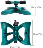 360 Rotate Micro Gun Sprinkler Agricultural Mobile Sprinkler Pins Drip Irrigation System Indoor Plants Watering Tool Not Support