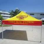 3M*3M High Quality Trade Show Canopy Tent with easy pop-up folding square frame and customized printing