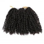3pcs/pack Afro Kinky Curly Mali Bob Crochet Braids Twist Braiding Marley Braid Synthetic Hair Extensions For braiding