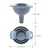 Import 4 pcs Kitchen Funnel of Food Grade Plastic Funnel Suit Durable Four-in-one multi-function funnel set 40JP10 from China