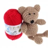 4 plys knitting yarn, single 91 colors choose baby yarn milk silk cotton chunky yarn