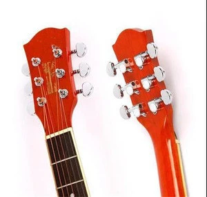 40 Inch Multi Color Basswood High Quality Factory Price Custom  Acoustic Guitar For Practice Beginners