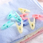 40Pcs Clothes Pegs For Laundry Mix 4 Colors Per Set