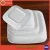 Import 4.5-12inch Imitation porcelain square round angle plate used in hotel tableware from China