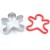 Import 4pcs cookie cutter set silicone stainless steel Christmas cookie cutter from China