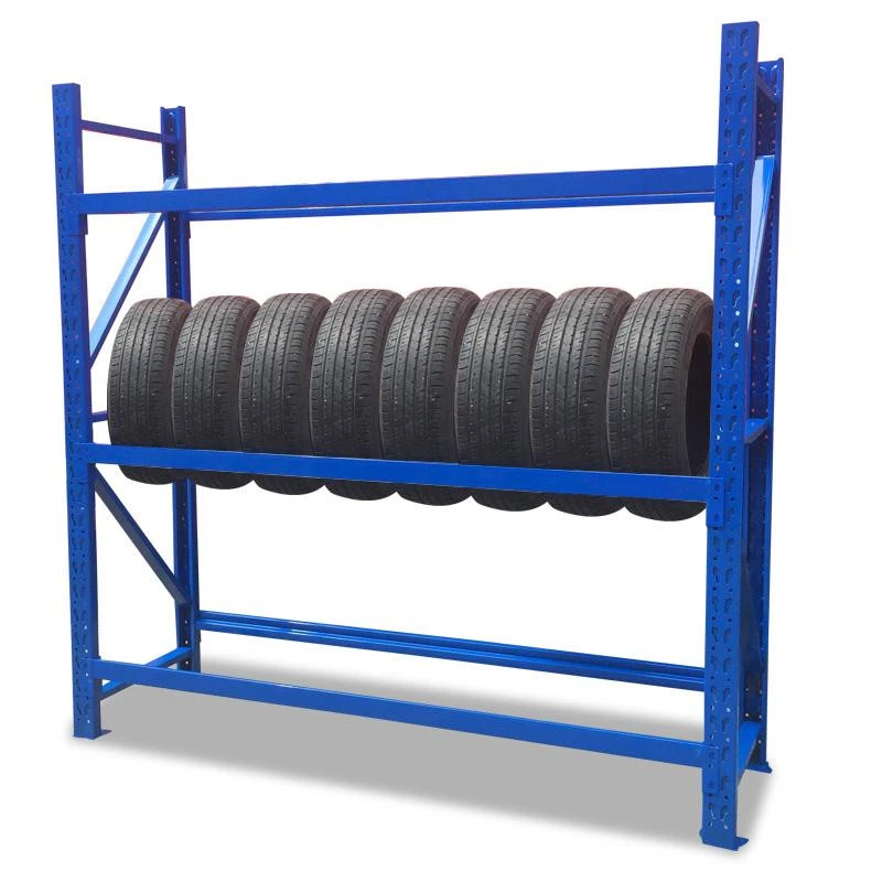 4S warehouse 4 layer long span tire rack system shelving