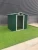 Import 4x6ft mail package pointed roof metal shed from China