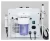 Import 5 in 1 water dermabrasion oxygen facial machine korea small bubble therapy equipment Jet for salon clinic injection machine from China