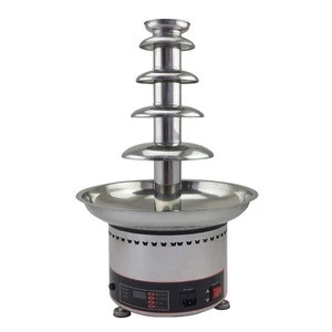 5 layer 33cm(D)68cm(H)200W Professional best large chocolate fountain machine chocolate waterfall machine for party