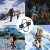 Import 5 Teeth Crampons Universal Anti-Slip Shoes Ice Gripper Walking Traction Cleats for Shoes Mountaineering on Snow and Ice from China